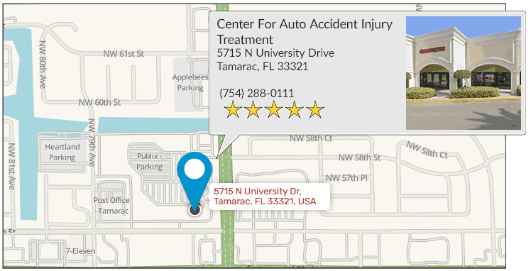 Port Saint Lucie Auto Accident Injury Chiropractic's Port Saint Lucie office location on google map