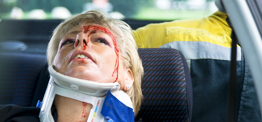 Patient suffering from Concussion in need of auto accident injury care in Port Saint Lucie'