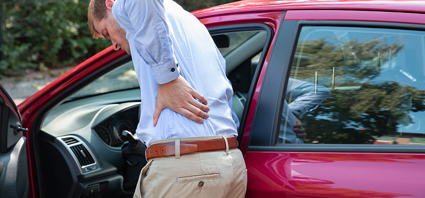 Patient suffering from Hip Pain in need of auto accident injury care in Port Saint Lucie